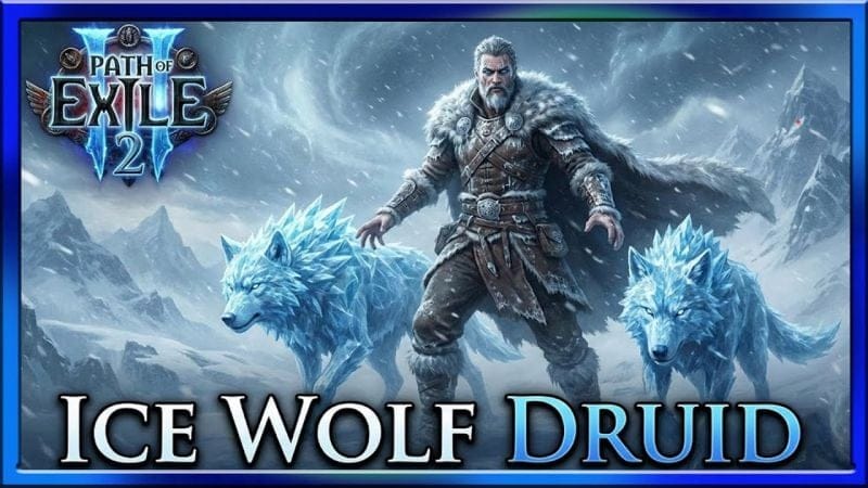 Path of Exile 2 Druid Build Guide for Ice Wolves (Leveling and Beginner friendly Super EASY)