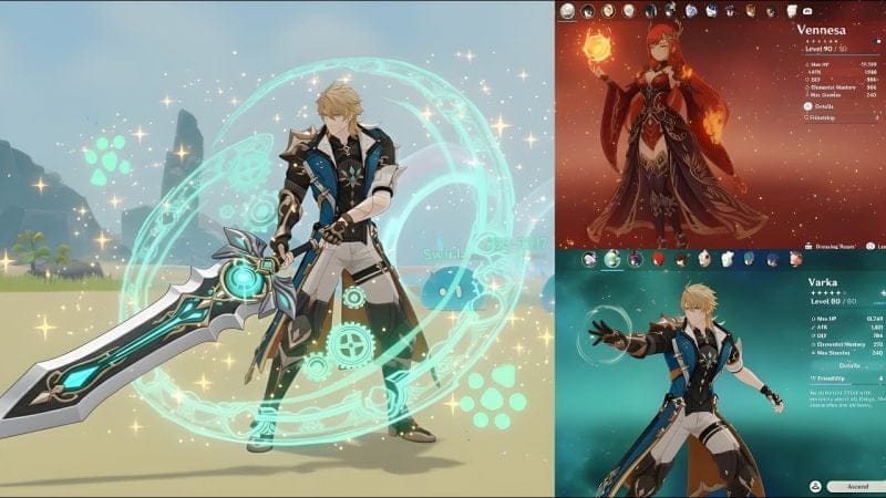 VENNESSA NEW CHARACTER & VARKA GAMEPLAY BUFF UPDATES! | GENSHIN IMPACT