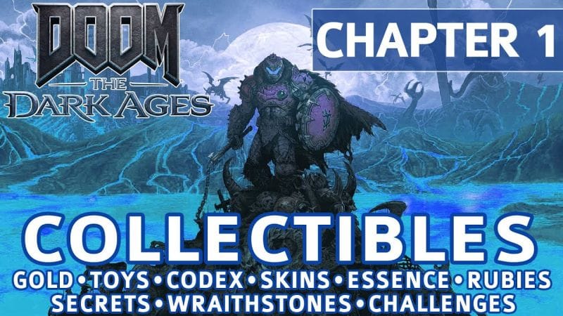 Doom The Dark Ages - Chapter 1: Village of Khalim All Collectibles & Gold Locations - 100%