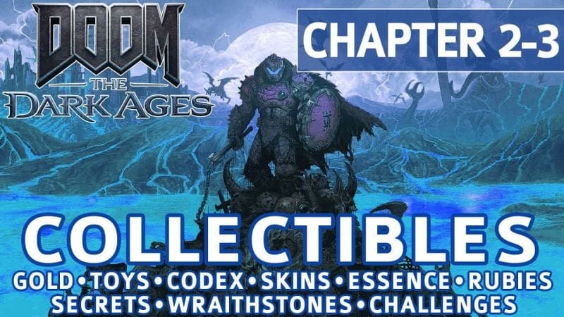 Doom The Dark Ages - Chapter 2 & 3: Hebeth All Collectibles & Gold Locations - 100%
