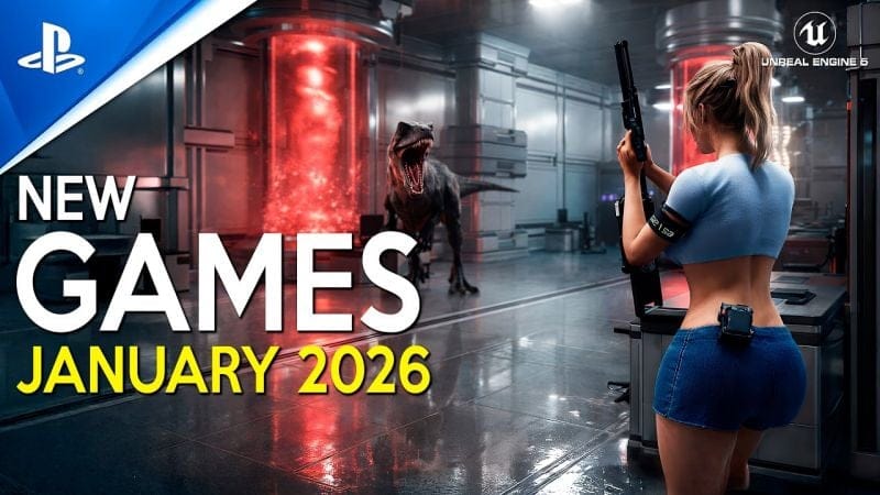 NEW GAMES coming in JANUARY 2026 with Crazy NEXT GEN Graphics