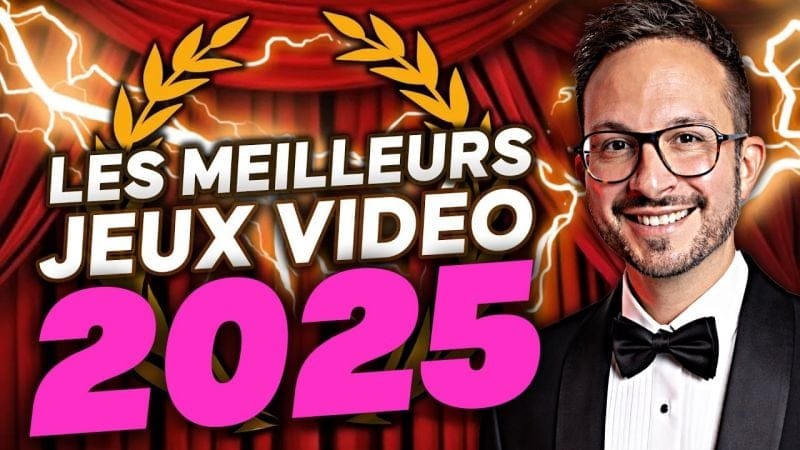 LES MEILLEURS JEUX VIDÉO 2025 🏆 Qui sera le GOTY des Julien Chièze Awards ?