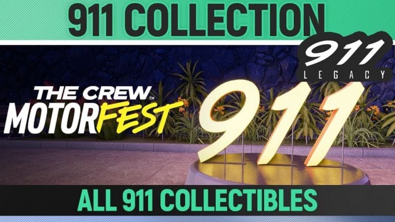 The Crew Motorfest - 911 Collection - All 911 Collectibles - 911 Legacy - Challenge