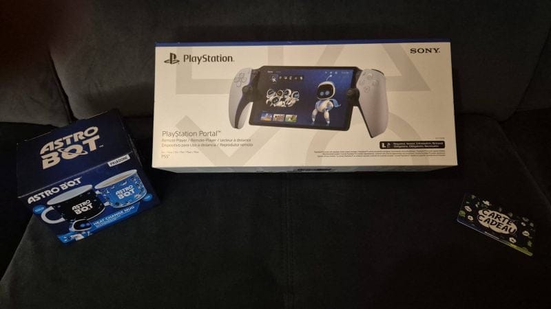 Mes cadeaux de noël section jeux vidéos!