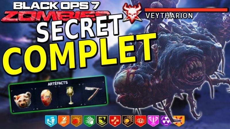 GUIDE du SECRET COMPLET d'Ashes of the Damned (SOLO & FACILE) | Black Ops 7 Zombies