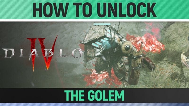 Diablo 4 - Necromancer: Call of the Underworld - Walkthrough (How to unlock the Golem)