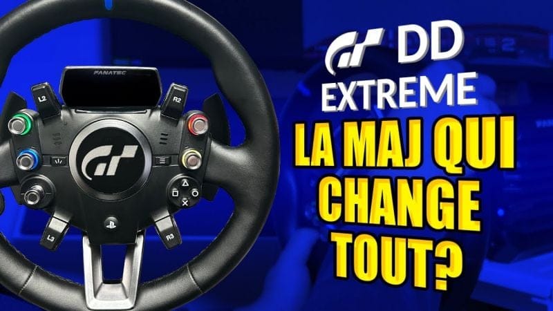Fanatec GT DD Extreme - Mise à jour Gran Turismo SPEC III et Full Force!