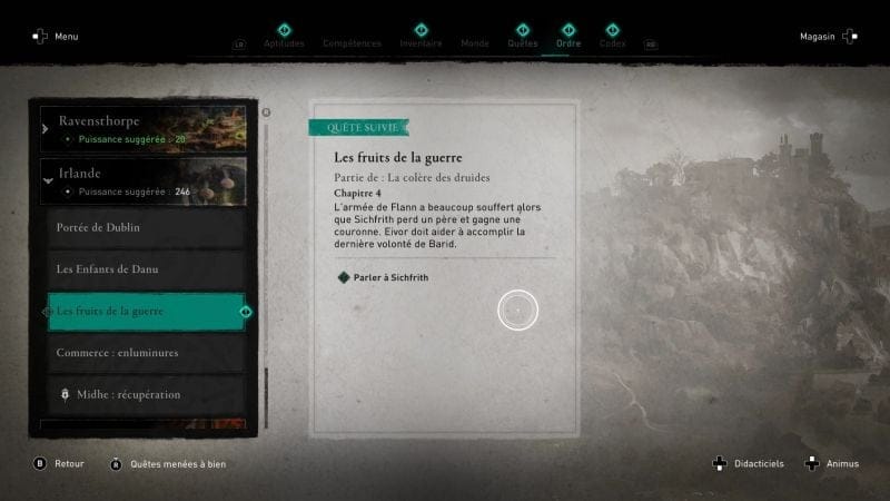 Les fruits de la guerre | Soluce Assassin's Creed Valhalla