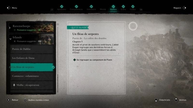 Un fléau de serpents | Soluce Assassin's Creed Valhalla