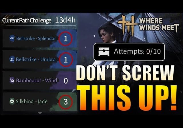 Where Winds Meet - NEW Path Trials Guide! (don't miss rewards) Inner Way & Mystic Skills Upgrades!