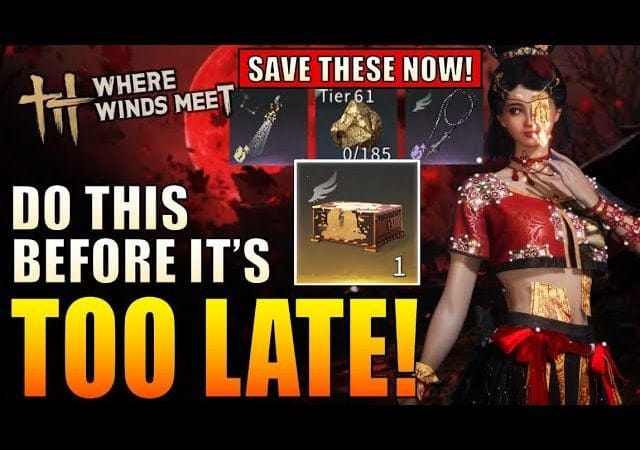 Where Winds Meet - Don't Miss This: Legendary Gear Prep! - Best Gear Set to Use for PvE Damage!