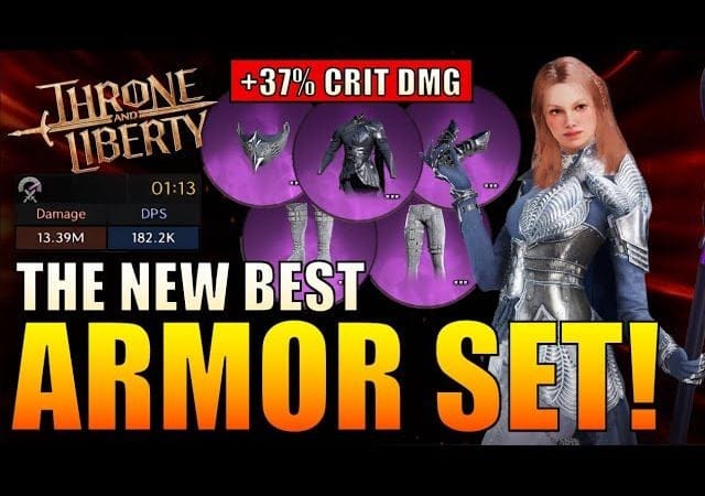 Throne & Liberty - NEW Best Armor Set Top Players are Using! - PvE Build Updates: Fury, Invo, Oracle