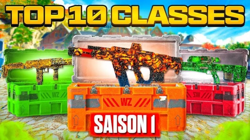 Le TOP 10 des Meilleures Armes & Classes Meta de Warzone en Saison 1!