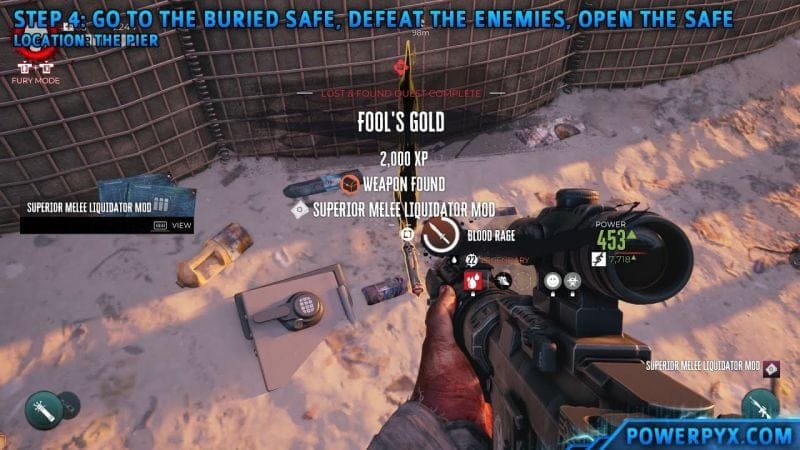 Dead Island 2 - Fool's Gold Walkthrough (Lost & Found Weapon Quest)