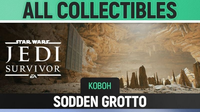 Star Wars Jedi: Survivor - Sodden Grotto - All Collectibles (Koboh)
