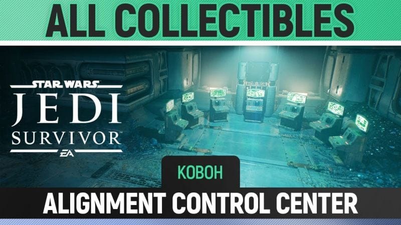 Star Wars Jedi: Survivor - Alignment Control Center - All Collectibles (Koboh)