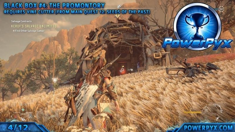 Horizon Forbidden West - All Black Box Locations