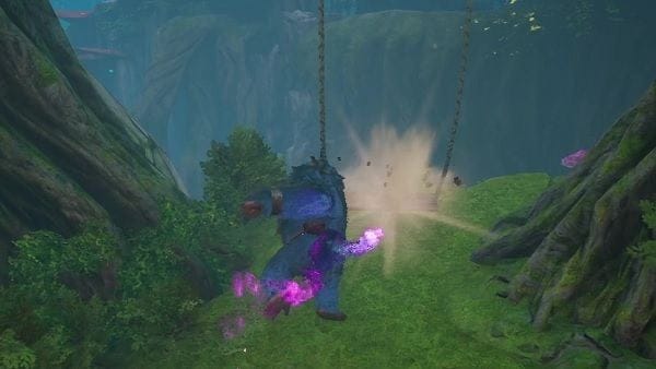 Une bourrade amicale