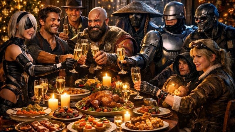 Bonne fête de fin 2025 et bon réveillon !