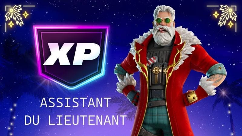 Quêtes Assistant du lieutenant (Fête Hivernale) - Guide Fortnite Chapitre Sept Saison 1