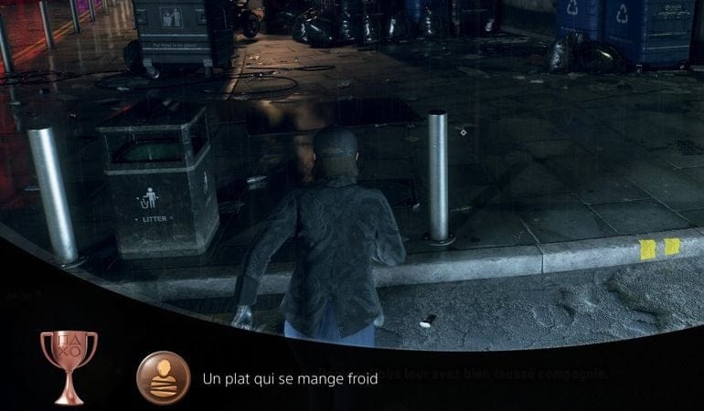 Le trophée «Un plat qui se mange froid » (terminer une mission de vengeance)