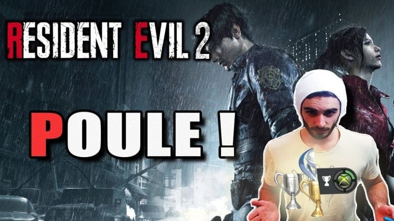 RESIDENT EVIL 2 - POULE ! ( Abattre un Chien ou un Licker EN L'AIR ) GUIDE TROPHÉES / SUCCÈS