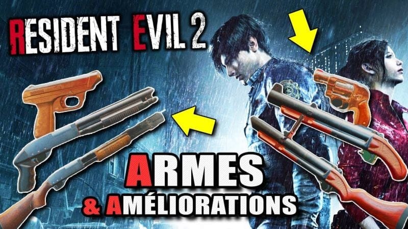 EMPLACEMENTS DE TOUTES LES ARMES ET AMÉLIORATIONS - RESIDENT EVIL 2 (Guide)