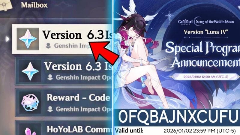 ✅OFFICIAL!! REDEEM CODES for 470 PRIMOGEMS And 6.3 LIVESTREAM DETAILS – Genshin Impact