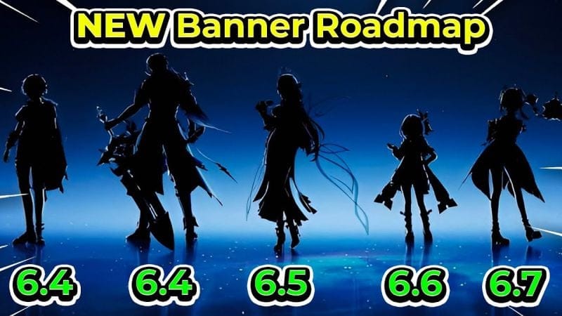 JUST IN! CONFIRMED 6.4-6.7 NEW CHARACTER ROADMAP! NAMES REVEALED - Genshin Impact