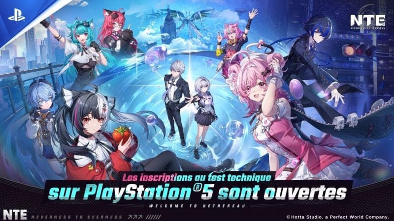 Neverness to Everness (NTE) - Le recrutement pour le test Co-Ex a commencé | PS5