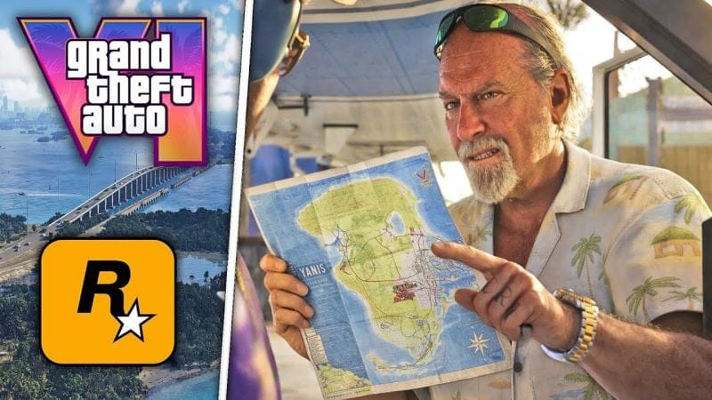 GTA 6 : Un APERÇU de la MAP du JEU