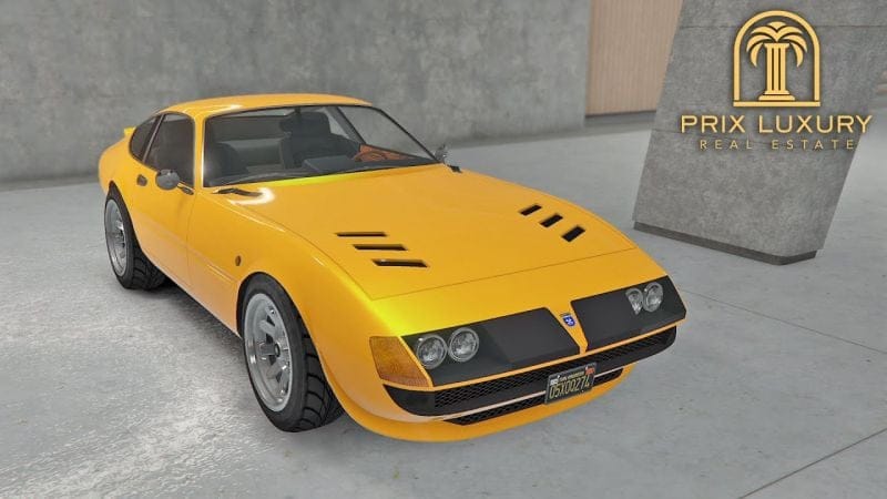 La MAGNIFIQUE Voiture de VICE CITY "Grotti GT 750" 🌴 (DLC Villa)