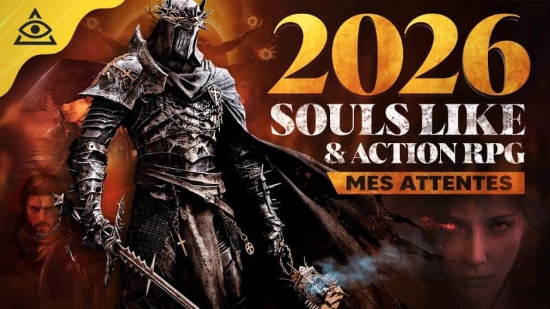 SOULS LIKE, ACTION-RPG et plus...Mes Attentes Jeux Vidéo pour 2026 !