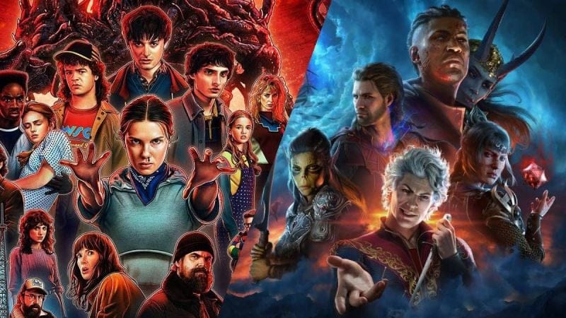 Baldur's Gate 3 : Saviez-vous que le célèbre RPG avait inspiré la saison 5 de Stranger Things ?