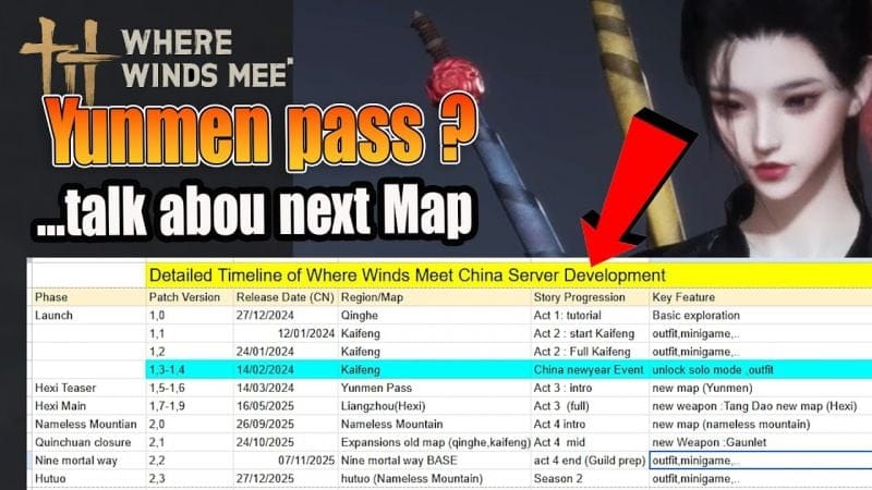 What Comes After Kaifeng? Yunmen Pass Revealed | Where Winds Meet