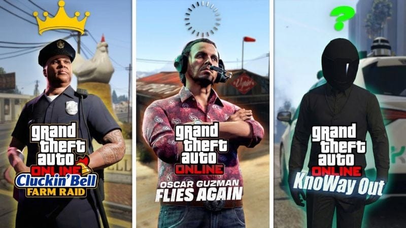 Lequel de ces 3 braquages choisir ? Cluckin' Bell vs Oscar Guzman vs KnoWay Out - GTA Online