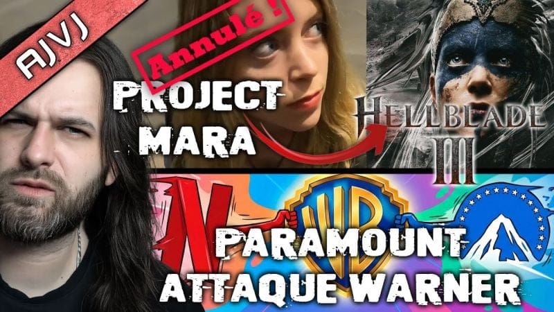 Pénurie de DRAM ➡️ 2028 ! Hausse des prix Switch 2 ? Paramount attaque Warner 😂 Hellblade 3 en dév,