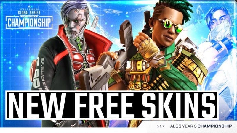 Apex Legends New ALGS Championship Event Free Skins Update