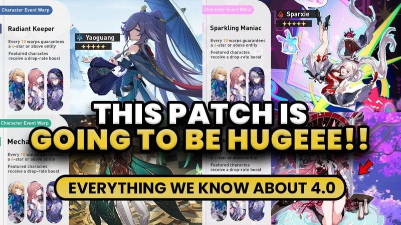 4.0 MIGHT JUST BE INSANE?! | CHARACTER LEAKS, EVENTS & DETAILED INFO - HSR 4.0 - 4.1 LEAKS