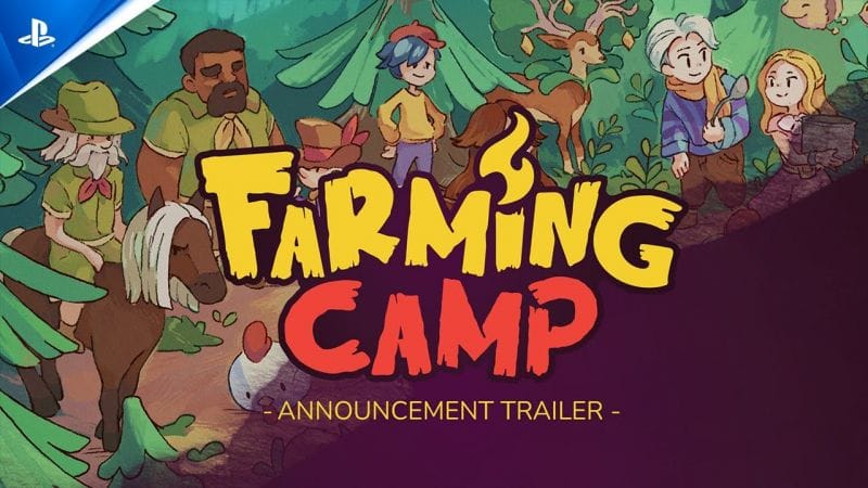 Farming Camp - Announcement Trailer | PS5 Games