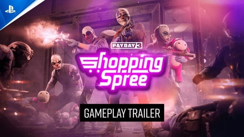 Payday 3 - Shopping Spree DLC Gameplay Trailer | PS5 Games