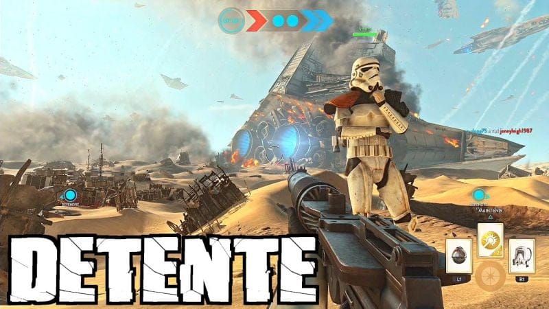 STAR WARS BATTLEFRONT FR - Du MULTI sur le Cimetière des GÉANTS ! [Ft. Jisters] (Réupload)