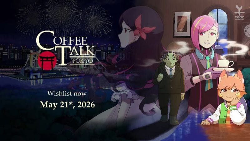 Coffee Talk Tokyo est reporté au 21 mai 2026 - IG News