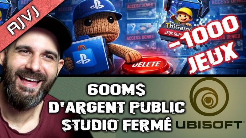 Sony supprime + de 1000 jeux du Store 😂 Le Canada se retourne contre Ubi, Disney quitte steam ?...