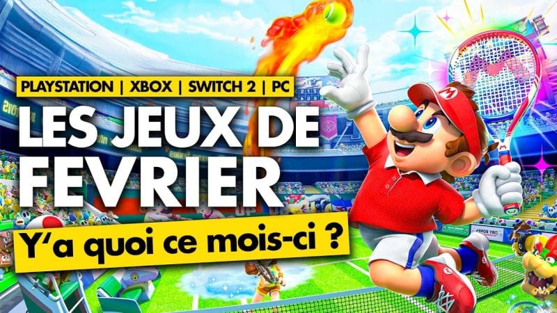 TOP 10 des sorties jeux vidéo en FÉVRIER 2026 ! 🎮