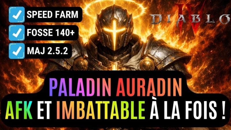Le Build Paladin Auradin de A à Z : Le Meilleur Build De L'histoire De Diablo IV ?