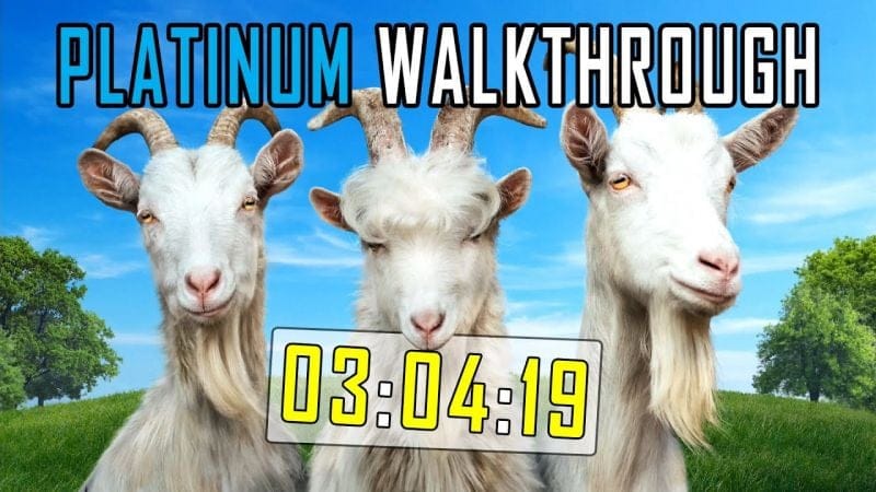 GOAT SIMULATOR 3 - 100% Platinum Walkthrough - 03:04:19
