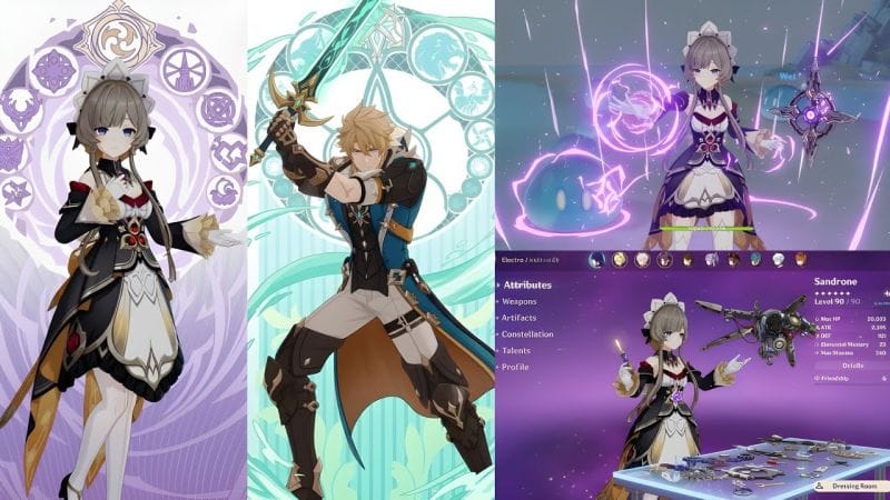 VARKA GAMEPLAY DRIP & SANDRONE GAMEPLAY NEW MORE UPDATE! | GENSHIN IMPACT