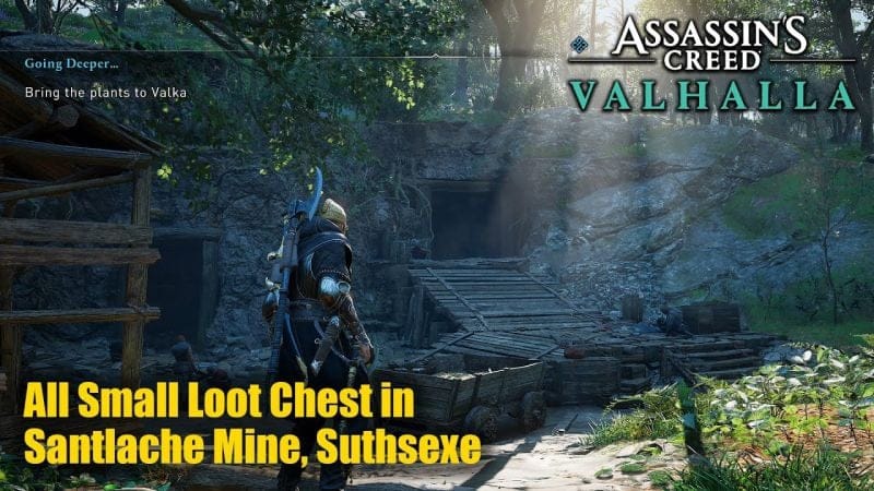 All Small Loot Chest Location Guide in Santlache Mine, Suthsexe • Assassin’s Creed Valhalla PS5