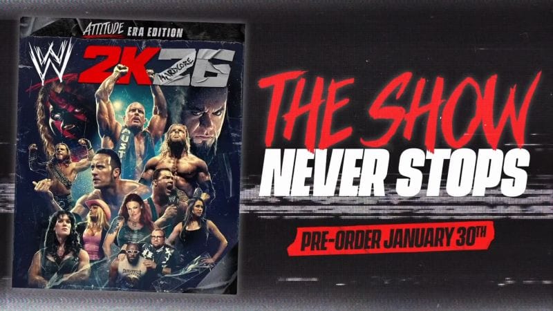WWE 2K26 présente son « Attitude Era Edition » et lancera ses précommandes le 30 janvier - IG News
